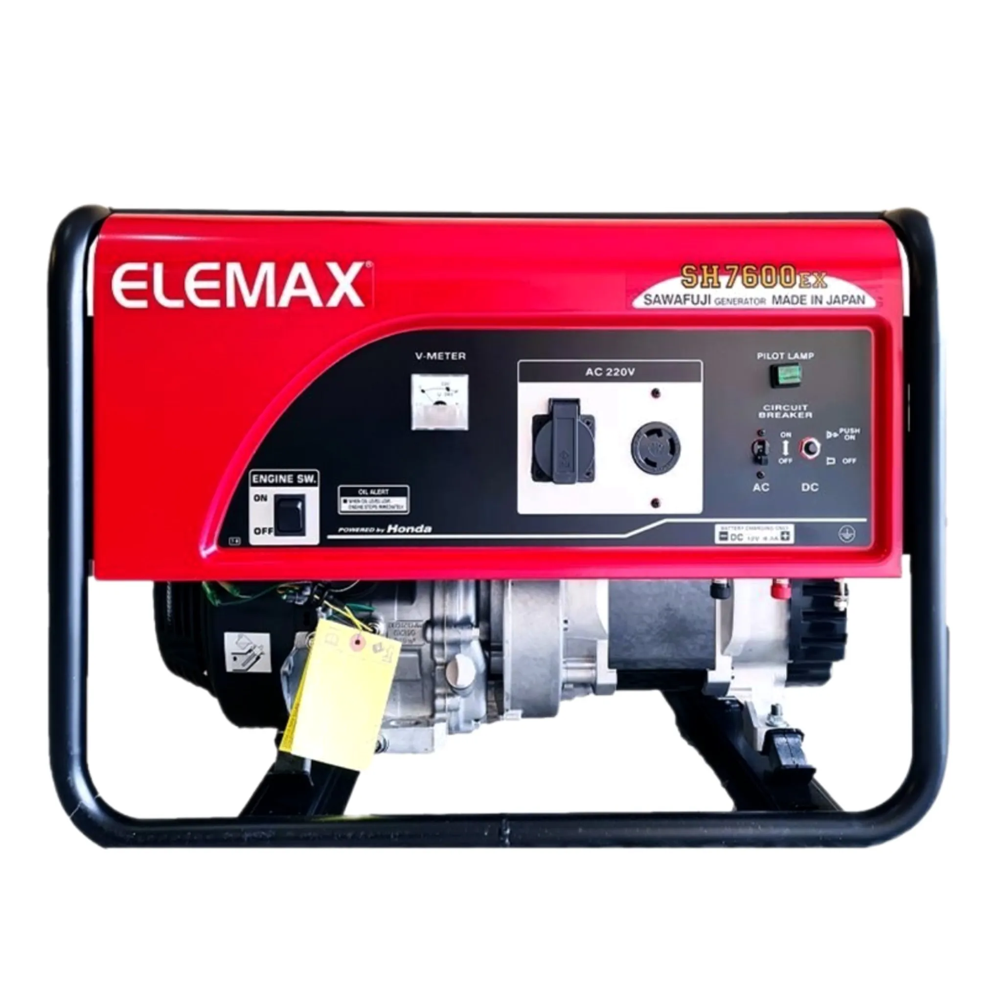 موتور برق 6.5 کیلووات المکس ژاپن SH7600EX